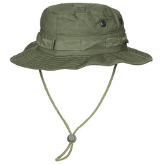 MFH GI Bush pălărie americană Rip stop cu șnur, OD green
