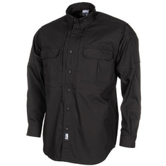MFH Professional Attack tricou cu mânecă lungă tratat cu teflon, negru