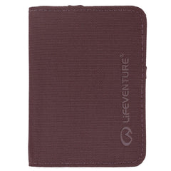 Lifeventure husă pentru card de credit cu protecție RFiD, plum