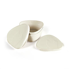 LIGHT MY FIRE SnapBox original cutie de prânz 2buc, crem