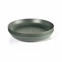LIGHT MY FIRE RamenPlate set farfurii BIO din plastic 4buc, verde
