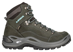 Lowa Renegade GTX Mid Ls bocanci de trekking pentru femei, Asphalt/turquoise