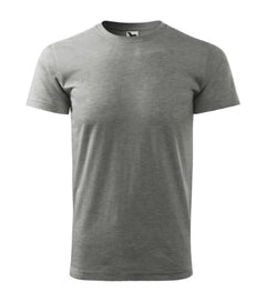 Malfini Basic tricou pentru bărbați, gri melanj închis