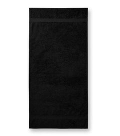 Malfini Terry Towel prosop din bumbac 50x100cm, negru
