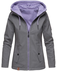 Marikoo CHUU geacă softshell de tranziție pentru femei reversibilă 2în1, Anthracite