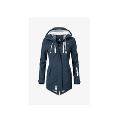 Marikoo ZIMTZICKE geacă softshell de iarnă pentru femei cu glugă, albastră