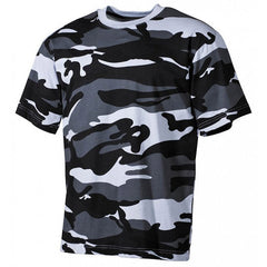 MFH tricou de camuflaj model skyblue