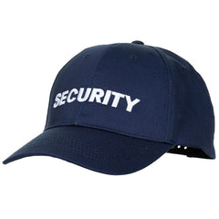 MFH Security șapcă mărime reglabilă cu broderie, albastră