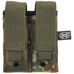 MFH geantă MOLLE dublă, BW camo