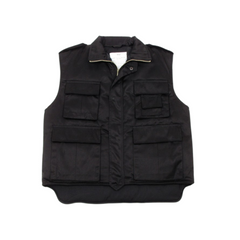 MFH US Ranger vestă căptușită, neagră
