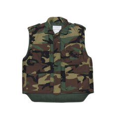 MFH US Ranger vestă căptușită, woodland