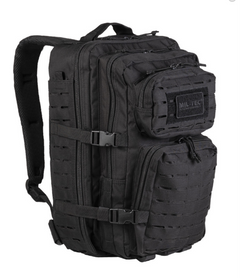 Mil-Tec rucsac US Assault Large Laser Cut, negru, 36L