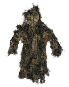 Mil-Tec costum Ghillie cu tratament ignifug, woodland