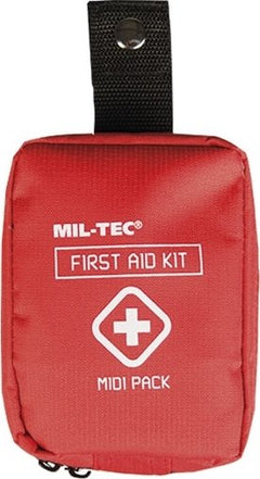 Mil-Tec mini trusa de prim ajutor, roșie