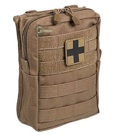 Mil-Tec trusa de prim ajutor Molle, dark coyote, mare
