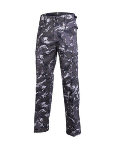 Mil-Tec RANGER pantaloni US BDU black digital tip