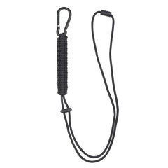Mil-Tec șnur paracord cu carabinieră, negru