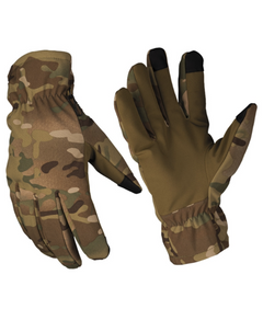 Mil-Tec mănuși softshell Thinsulate™, multitarn