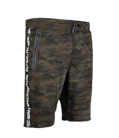Mil-Tec Training pantaloni de trening pentru bărbați scurți, Woodland