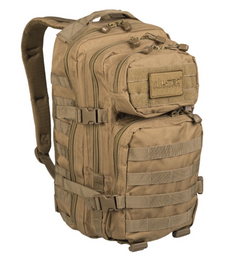 Mil-Tec US assault rucsac Small coyote, 20L