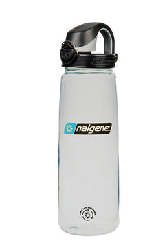 Nalgene OTF Sustain sticlă pentru băut 0,65 l, transparent/negru