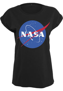 NASA Insignia tricou pentru femei, negru