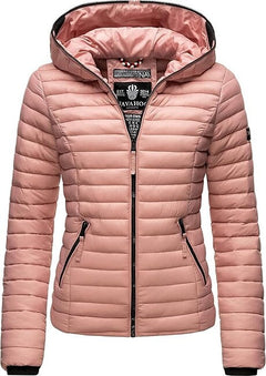 Navahoo Kimuk geacă de tranziție pentru femei cu glugă, Powder rose