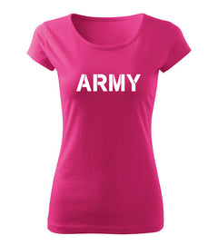 DRAGOWA tricou de damă army 150 g/m², roz