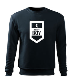 DRAGOWA hanorac pentru copii army boy, bleumarin