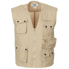 Fox Outdoor vestă cu microfibră, kaki