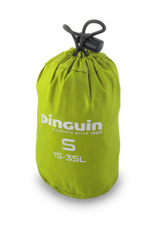 Pinguin Raincover husă de ploaie pentru rucsac 15-35L, galbenă-verde