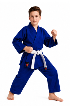 Katsudo Rei kimono judo 350g, albastru