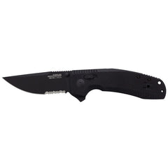 SOG SOG-TAC XR briceag Blackout Partially Serrated