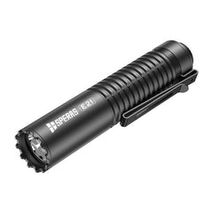 Speras E21 EDC lanternă tactică reîncărcabilă 2000LM, neagră