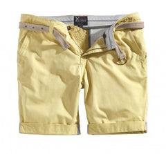 Surplus chino pantaloni scurți, galben deschis