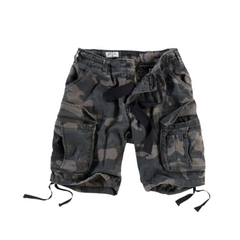 Surplus Vintage pantaloni scurți, black-camo