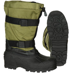 Fox Outdoor Fox 40 C bocanci termici cu talpă din cauciuc, OD green