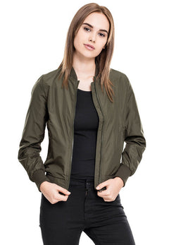 Urban Classics geacă bomber ușoară pentru femei, oliv