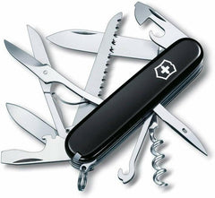 Victorinox HUNTSMAN cuțit multifuncțional 91 mm, negru, 15 funcții