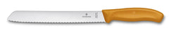 Victorinox Swiss Classic cuțit pentru pâine și produse de patiserie, portocaliu