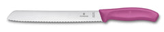 Victorinox Swiss Classic cuțit pentru pâine și produse de patiserie, roz
