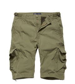 Vintage Industries Terrance pantaloni scurți, Olive drab