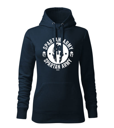 Hanorace cu motiv Spartan Army pentru femei