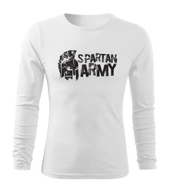 DRAGOWA Fit-T tricou cu mânecă lungă Aristón 160 g/m², alb