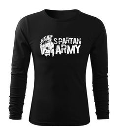 DRAGOWA Fit-T tricou cu mânecă lungă Aristón 160 g/m², negru