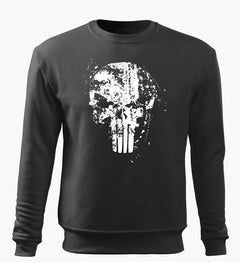 DRAGOWA hanorac bărbătesc Frank The Punisher 300 g/m², gri