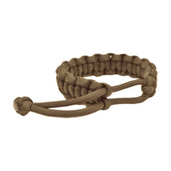 WARAGOD Ilmë brățară paracord cu închizătură reglabilă, coyote