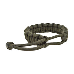 WARAGOD Ilmë brățară paracord cu închizătură reglabilă, verde