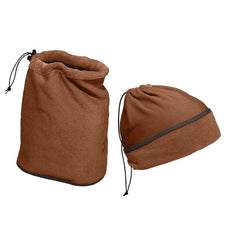 Warmpeace Powerstretch fular tubular, rubber brown