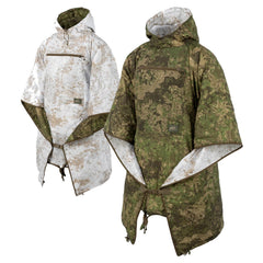 Helikon-Tex SWAGMAN ROLL poncio reversibil - Pencott Wildwood / Snowdrift